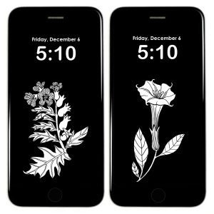 poison-botanicals-phone-wallpapers