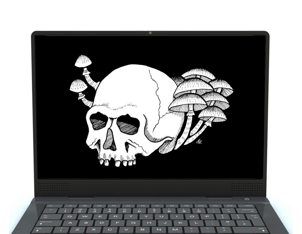 deadly-skullcap-desktop-wallpaper