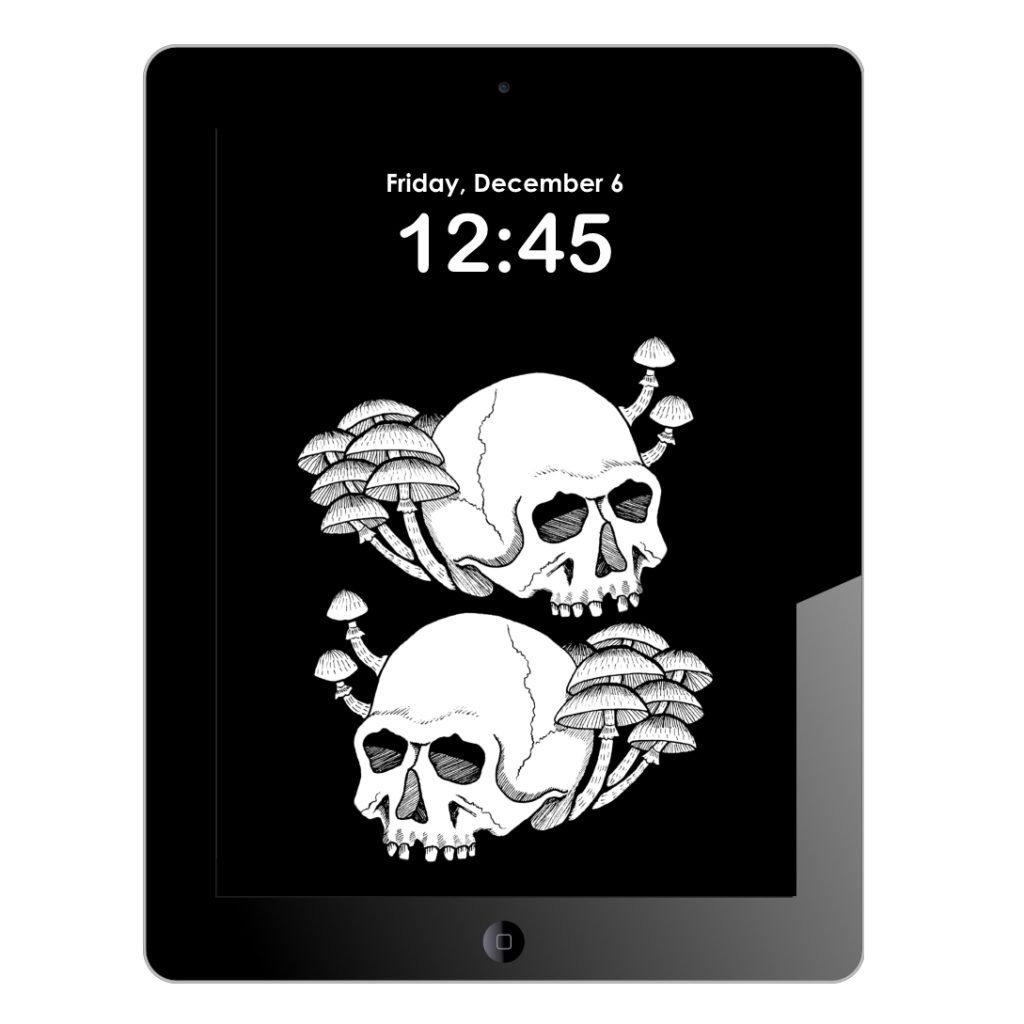deadly-skullcap-tablet-wallpaper