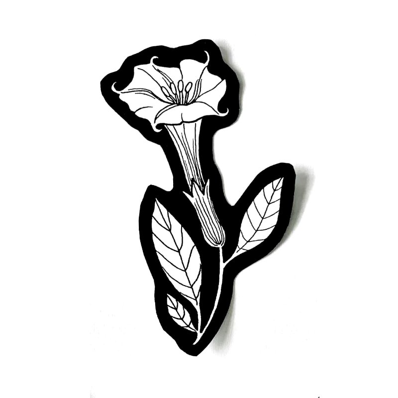 Datura Sticker